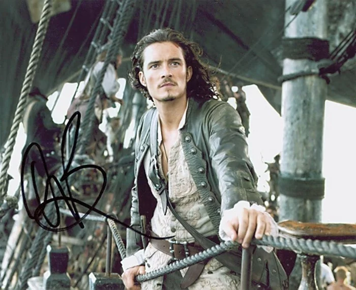 Orlando Bloom autograph