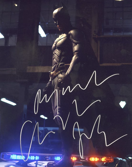 Christian Bale autograph