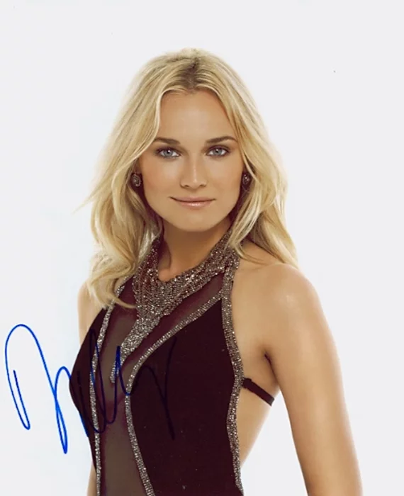 Diane Kruger autograph