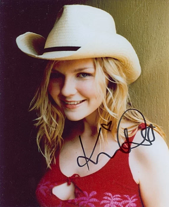 Kirsten Dunst autograph