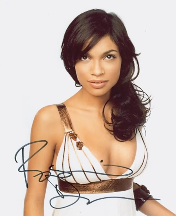 Rosario Dawson autograph