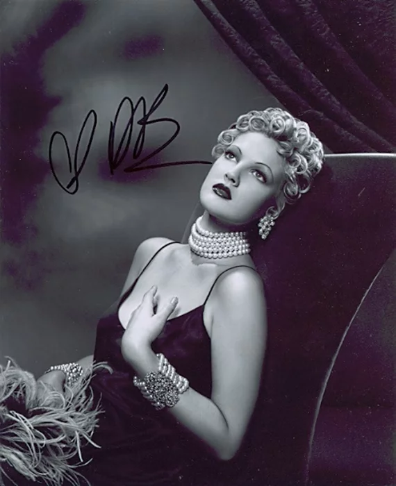 Drew Barrymore autograph