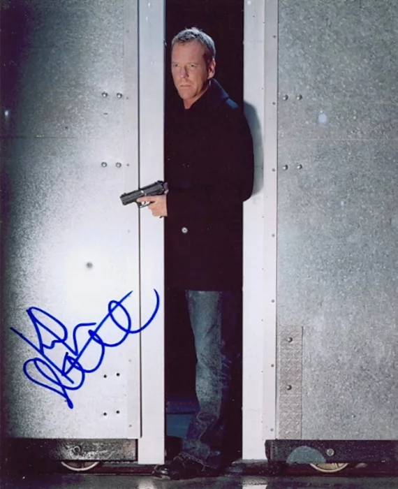 Kiefer Sutherland autograph