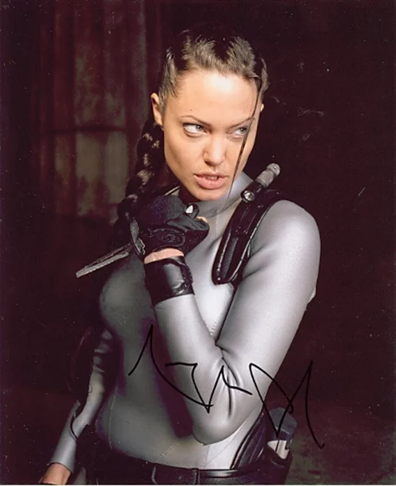 Angelina Jolie autograph
