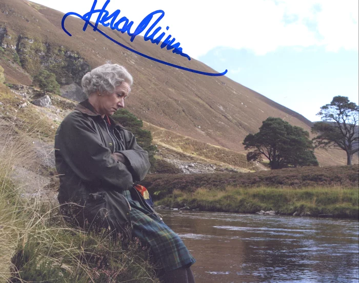 Helen Mirren autograph