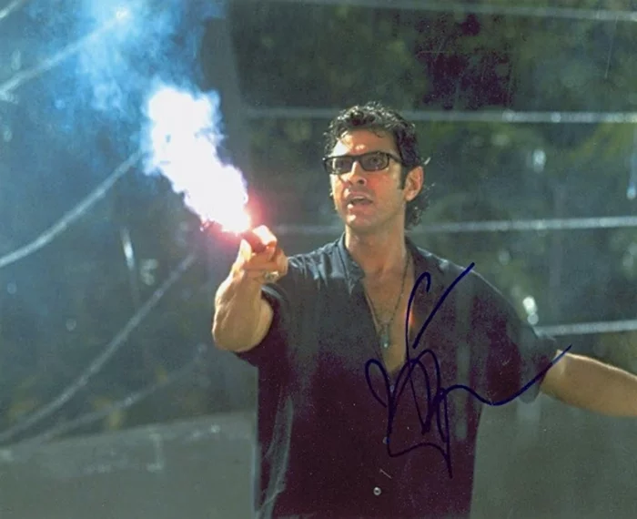 Jeff Goldblum autograph
