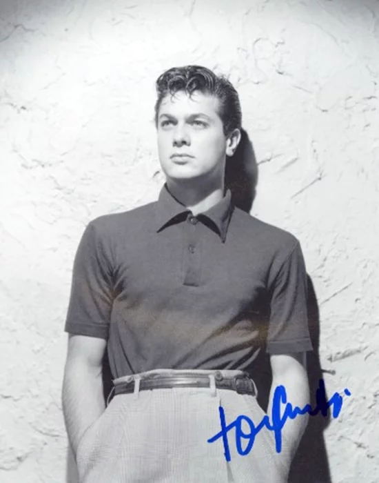 Tony Curtis autograph