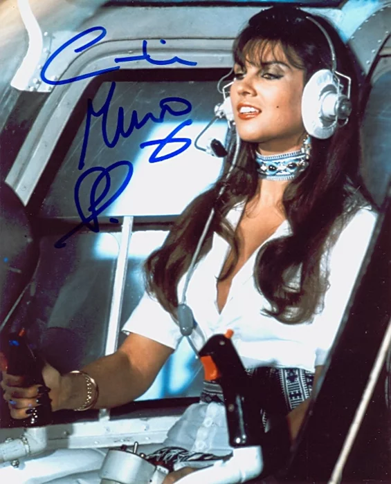 Caroline Munro autograph