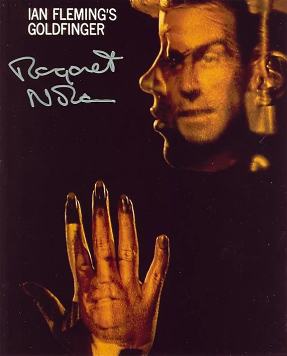 Margaret Nolan autograph