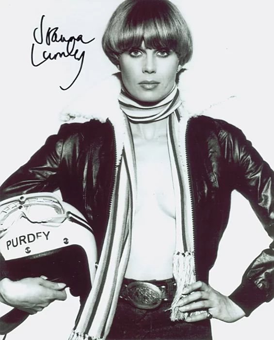 Joanna Lumley autograph