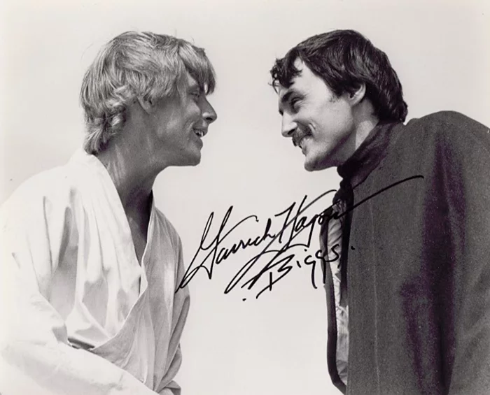 Garrick Hagon autograph