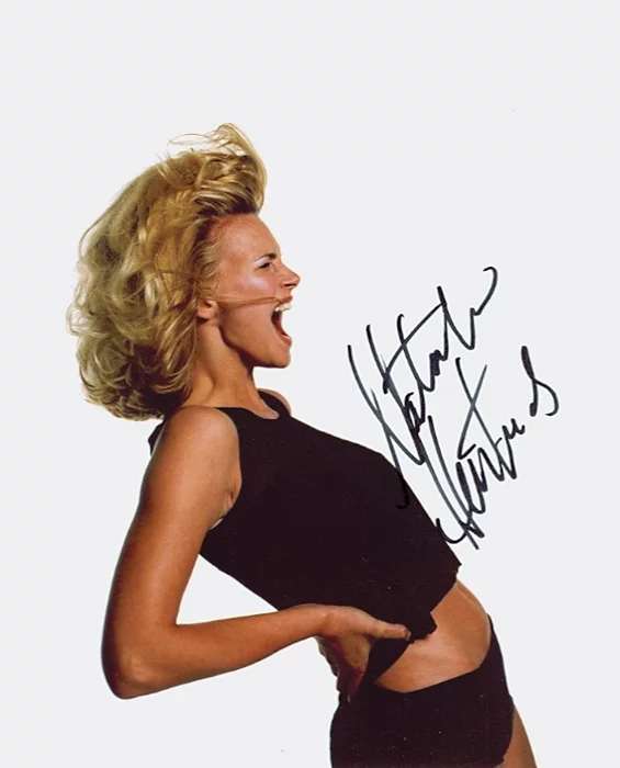 Natasha Henstridge autograph