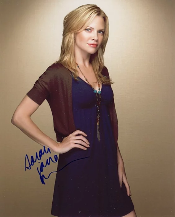 Sarah Jane Morris autograph