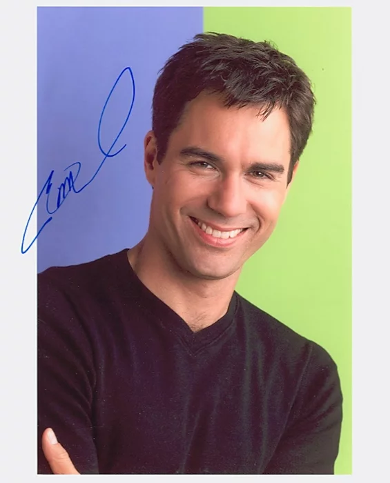 Eric McCormack autograph