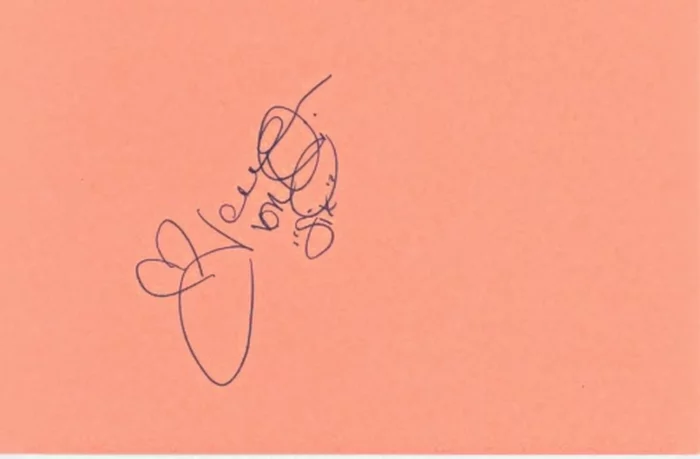 Jenna Von Oy autograph