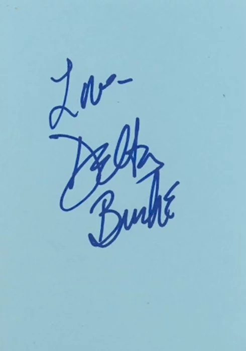 Delta Burke autograph