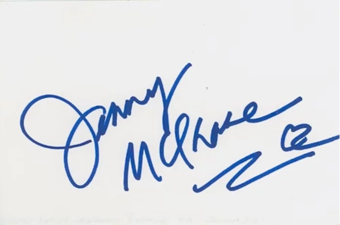 Jenny McShane autograph