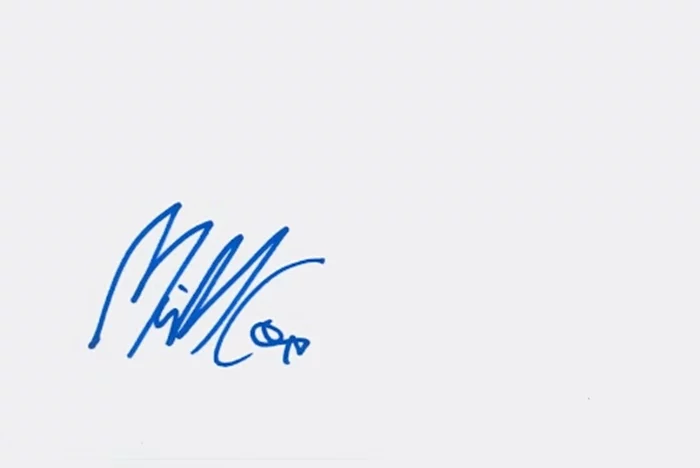 Michael Cera autograph