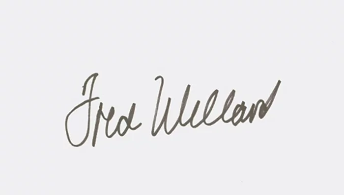 Fred Willard autograph