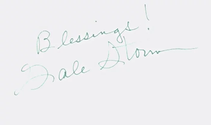 Gale Storm autograph
