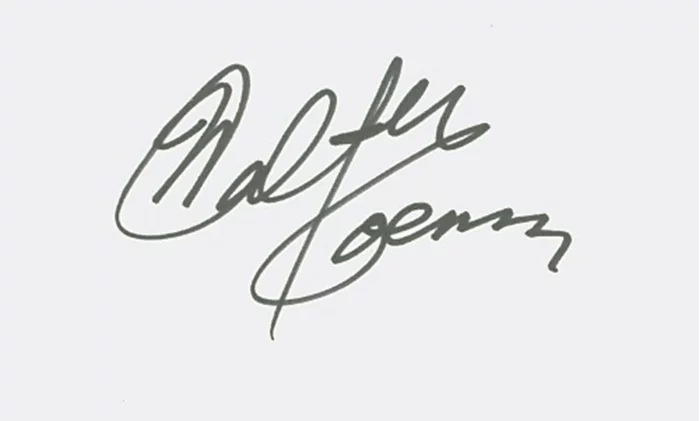 Walter Koenig autograph