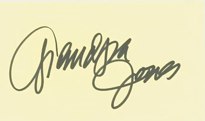 Grandpa Jones autograph