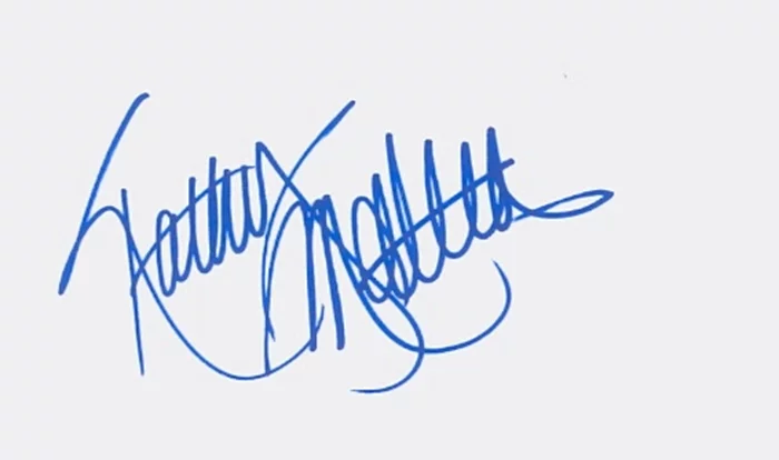 Kathy Mattea autograph