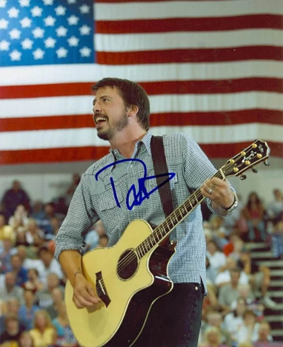 Dave Grohl autograph