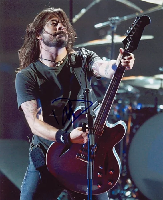 Dave Grohl autograph