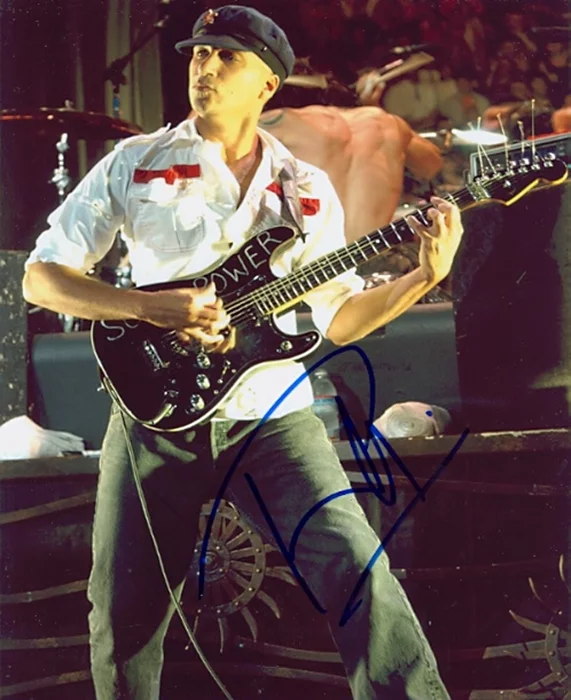Tom Morello autograph