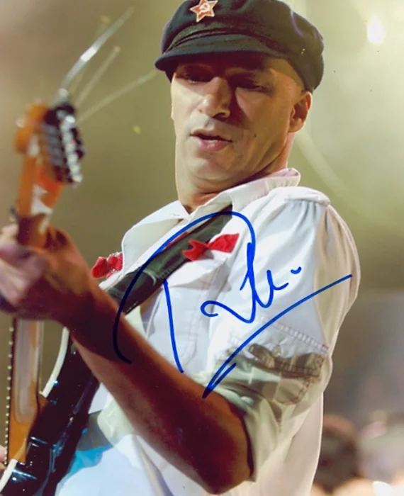 Tom Morello autograph