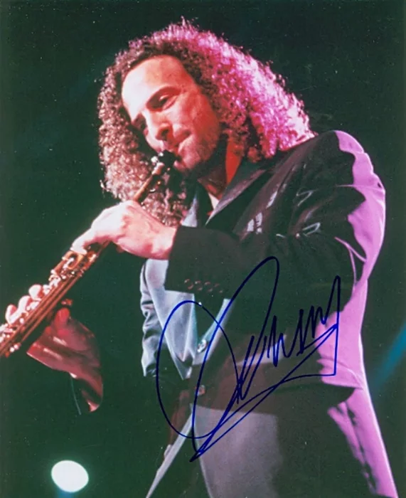 Kenny G autograph