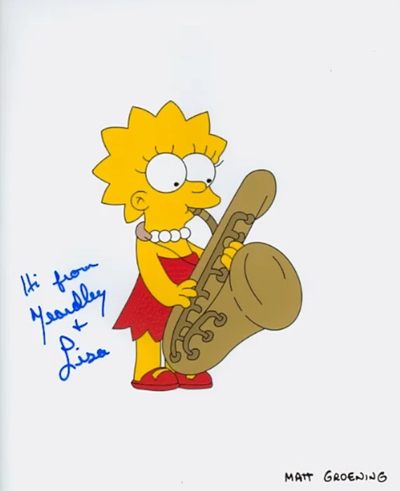 Yeardley Smith autograph