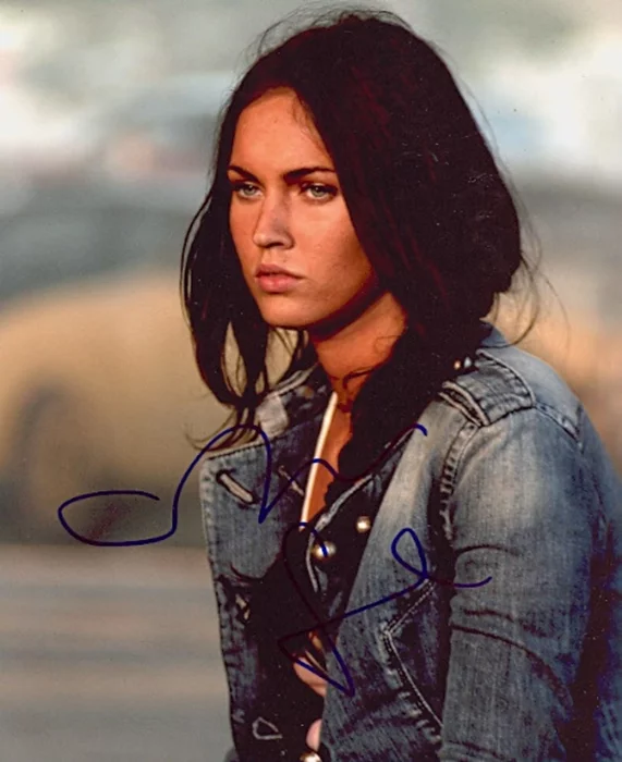 Megan Fox autograph