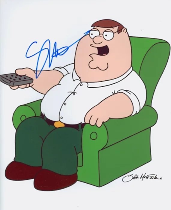 Seth MacFarlane autograph