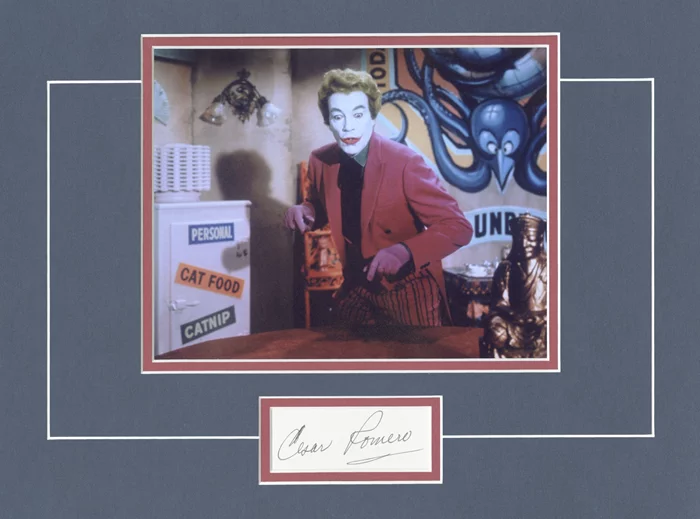 Cesar Romero autograph