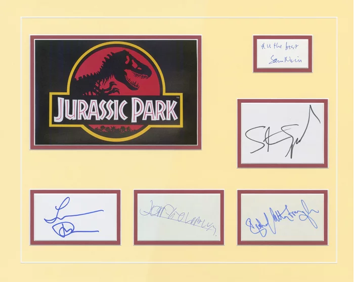 Jurassic Park autograph