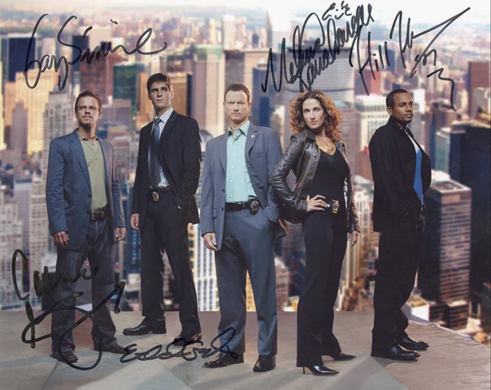 CSI: NY autograph