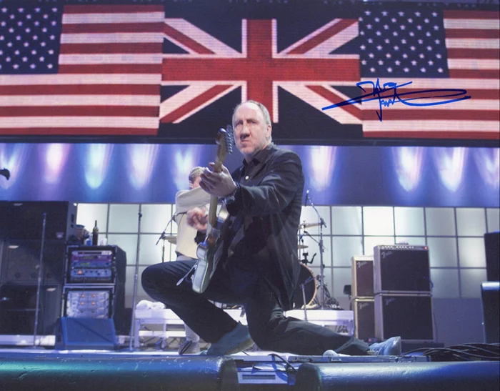Pete Townshend autograph