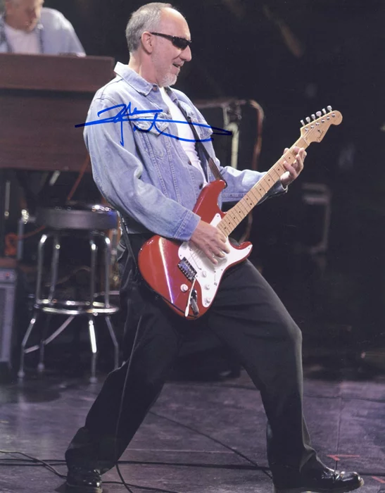 Pete Townshend autograph