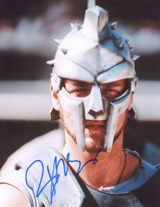 Russell Crowe autograph