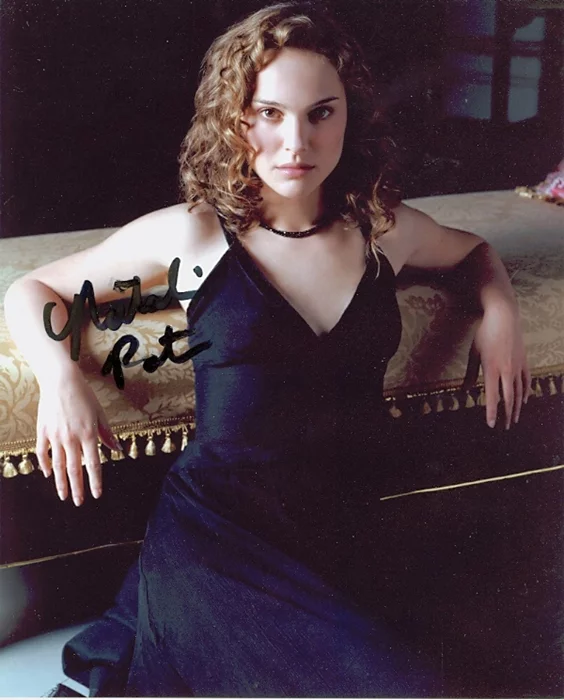 Natalie Portman autograph