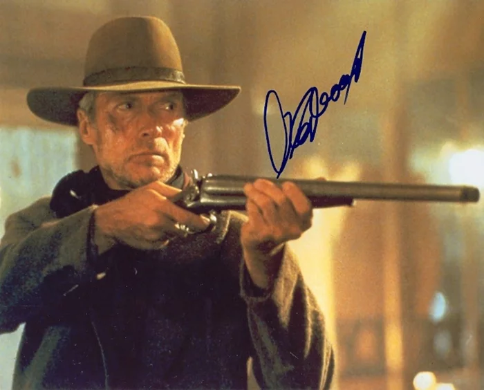 Clint Eastwood autograph