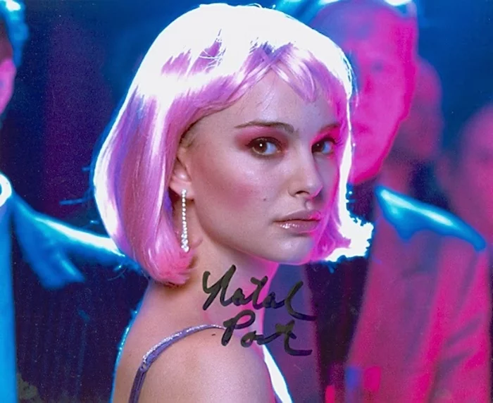 Natalie Portman autograph