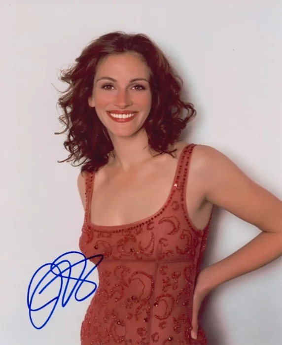 Julia Roberts autograph