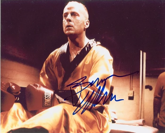 Bruce Willis autograph