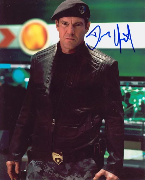 Dennis Quaid autograph