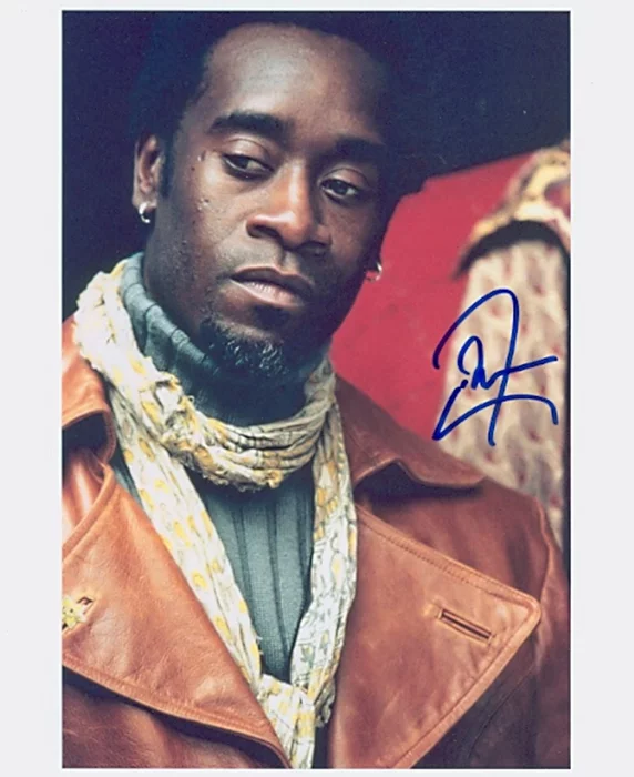 Don Cheadle autograph