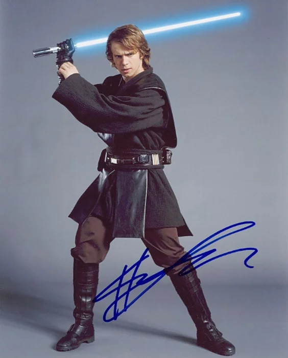 Hayden Christensen autograph