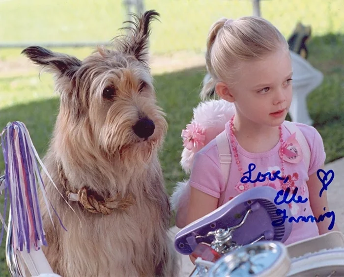 Elle Fanning autograph